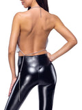Top Metallo Argento